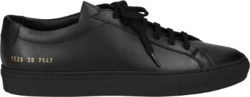 Common Projects Leather sneakers Black Heren