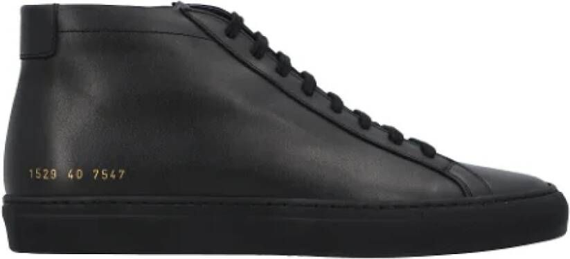 Common Projects Leather sneakers Black Heren