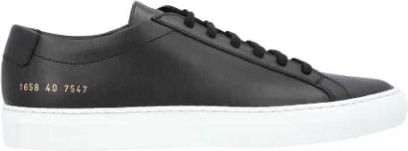 Common Projects Leather sneakers Black Heren