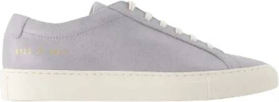 Common Projects Leather sneakers Blue Heren