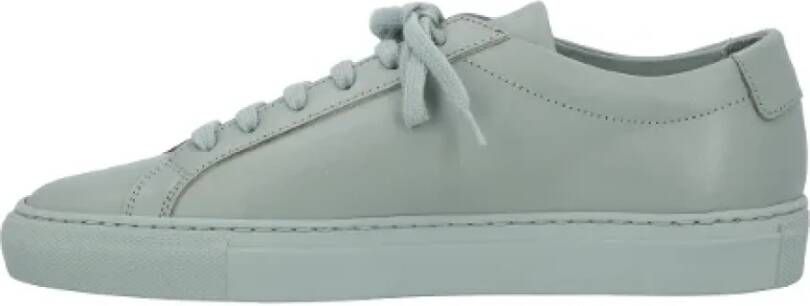 Common Projects Leather sneakers Gray Dames