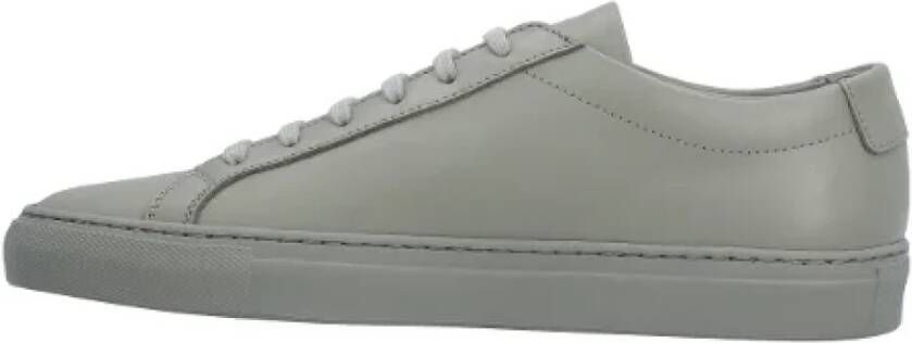 Common Projects Leather sneakers Gray Heren