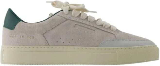 Common Projects Leather sneakers Green Dames