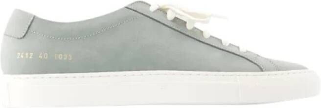 Common Projects Leather sneakers Green Heren