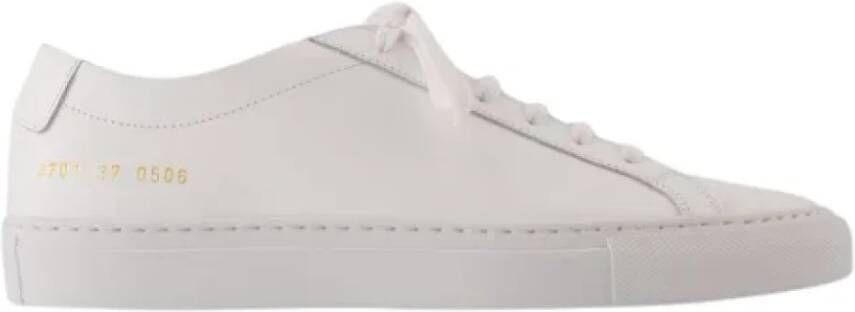 Common Projects Leather sneakers White Dames