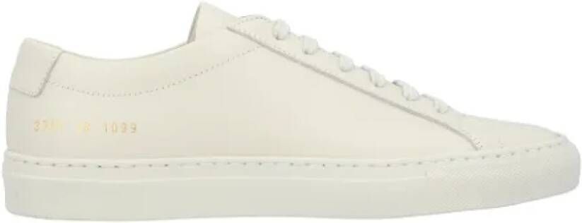 Common Projects Leather sneakers White Dames