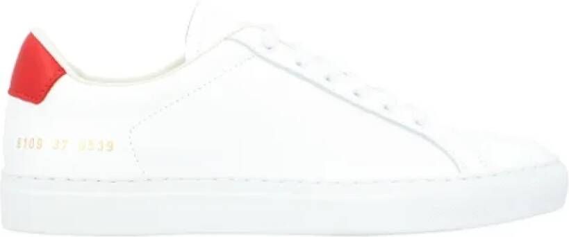 Common Projects Leather sneakers White Dames