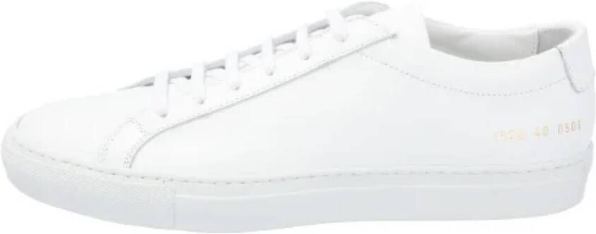 Common Projects Leather sneakers White Heren