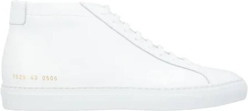 Common Projects Leather sneakers White Heren