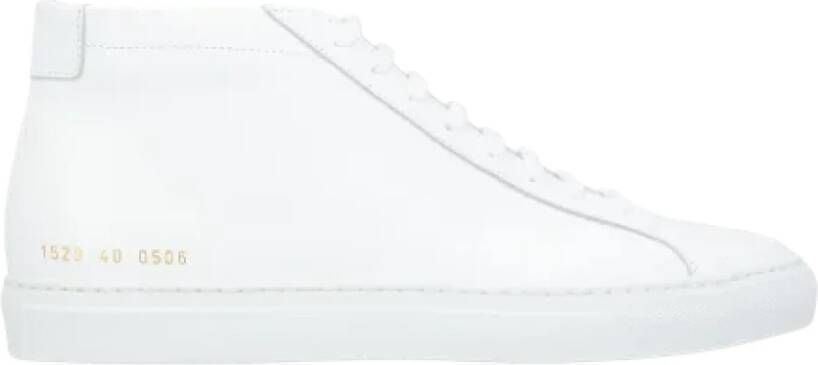 Common Projects Leather sneakers White Heren