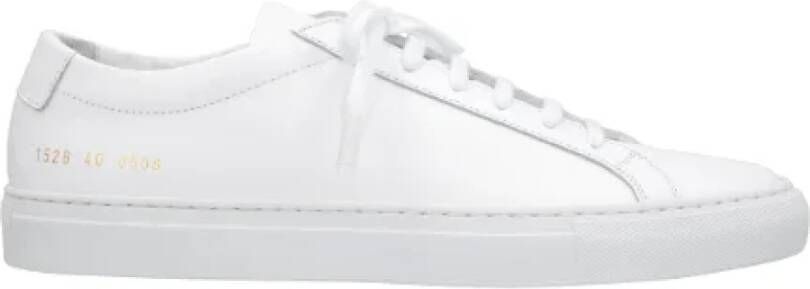 Common Projects Leather sneakers White Heren