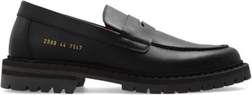 Common Projects Leren loafers Black Heren