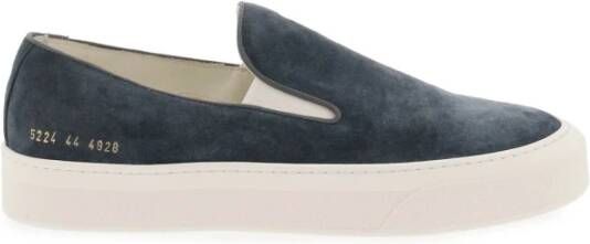 Common Projects Loafers Blue Heren