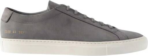 Common Projects Minimalist Nubuck Sneaker Gray Heren