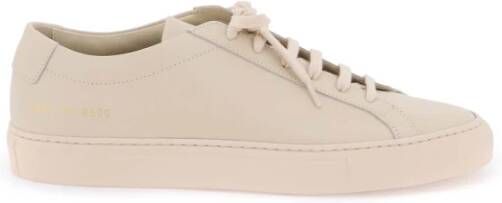 Common Projects Originele Achilles Leren Sneakers Pink Dames