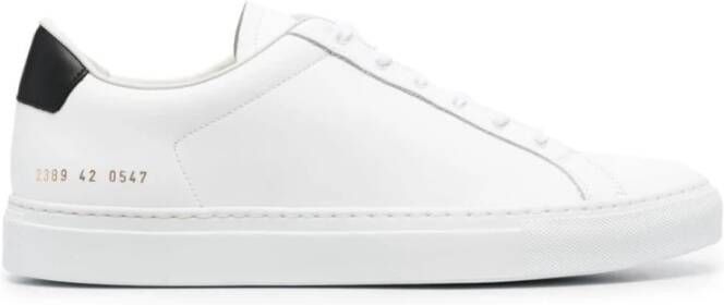 Common Projects Retro Classic Sneaker White Heren