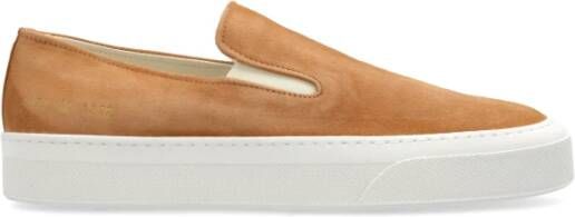 Common Projects Sneakers Slip-On Brown Dames