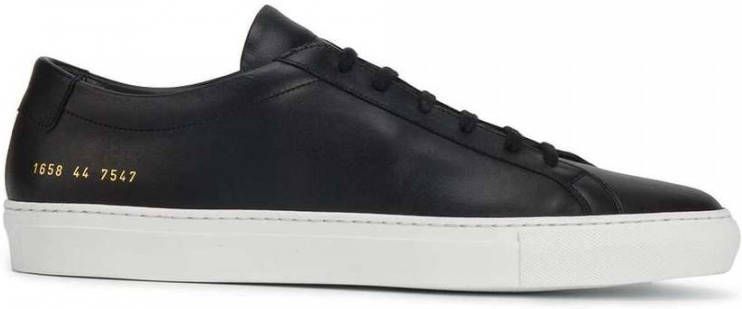 Common Projects Achilles Low-Top Sneakers Zwart Heren