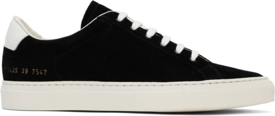 Common Projects Stijlvolle Sneakers voor Mannen Black Heren