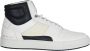 Common Projects Wit Blauw Leren Veterschoenen White Heren - Thumbnail 1