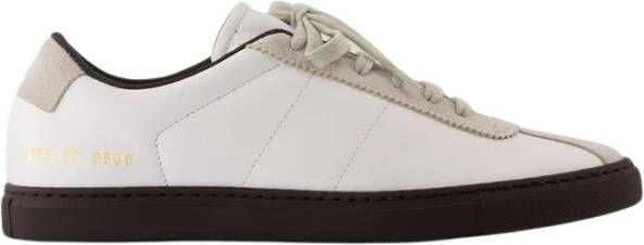 Common Projects Witte Leren Field Trainer Sneakers White Dames