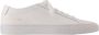 Common Projects Witte Leren Lage Sneakers White Dames - Thumbnail 1