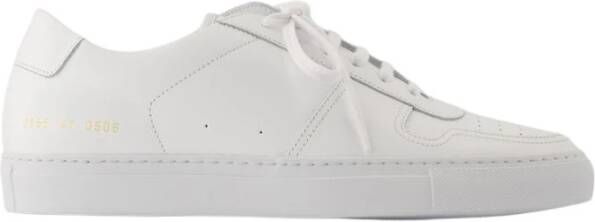 Common Projects Witte Leren Lage Sneakers White Heren