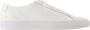 Common Projects Witte Leren Lage Sneakers White Heren - Thumbnail 1