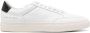 Common Projects Wit zwart leren sneaker paneelontwerp White Heren - Thumbnail 1