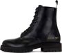 Common Projects Zwarte Combat Boot Black Heren - Thumbnail 1