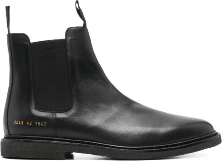 Common Projects Zwarte Laarzen Black Heren