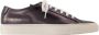 Common Projects Zwarte Leren Glanzende Sneakers Black Dames - Thumbnail 1