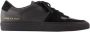 Common Projects Zwarte Leren Sneakers Ronde Neus Black Heren - Thumbnail 1