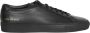 Common Projects Zwarte Leren Sneakers Stijlvol Ontwerp Black Heren - Thumbnail 1