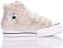 Converse Aangepaste Beige Platform Damessneakers Beige Dames - Thumbnail 1