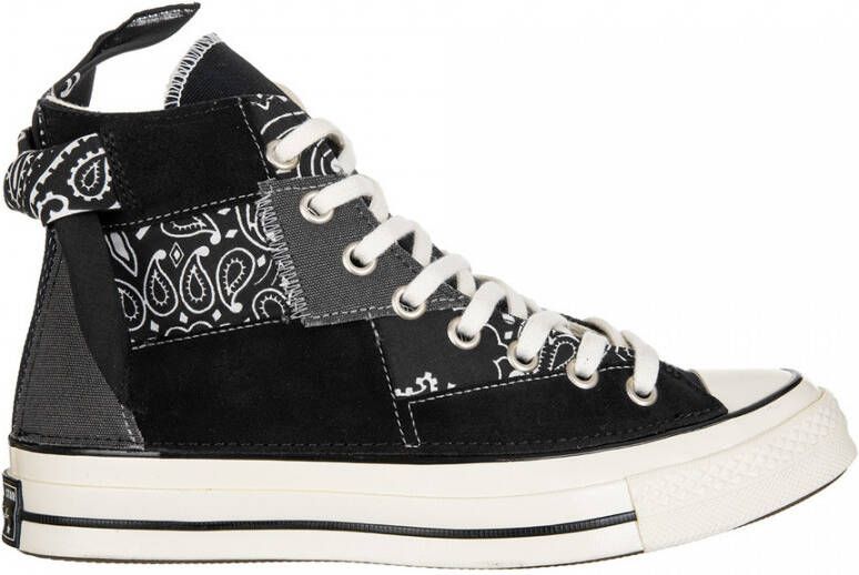 Converse Sneakers Chuck 70 LTD Paisley Patchwork Zwart