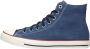 Converse Blauwe Denim Hoge Sneakers Blue - Thumbnail 1