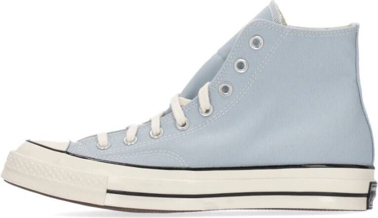 Converse Blauwe Hi-Top Sneaker met Logo Patch Blue Heren