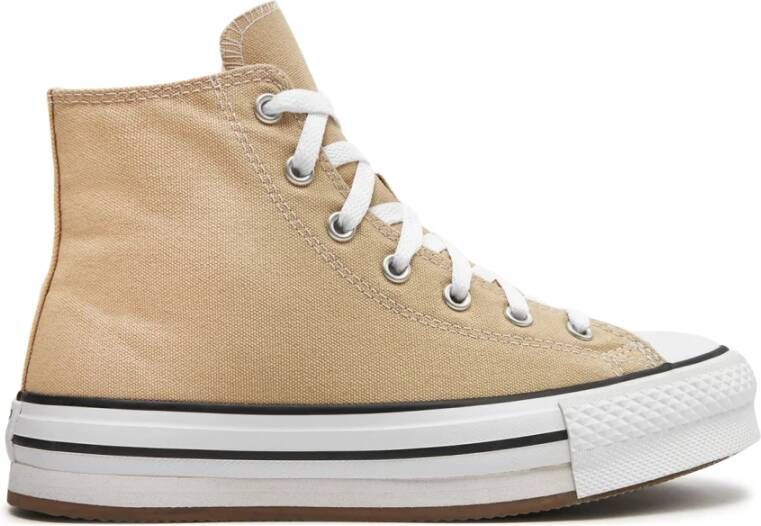 Converse Bloemen canvas sneakers Beige Dames