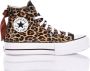 Converse Bruine Platform Sneakers Damesschoenen Brown Dames - Thumbnail 1