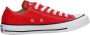 Converse Dames Lage sneakers Chuck Taylor All Star Ox Dames Rood - Thumbnail 3