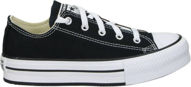 Converse Chuck Taylor All Star Eva Lift Canvas Platform (gs) Fashion sneakers Schoenen black white maat: 39 beschikbare maaten:36 37 38 39 38.5