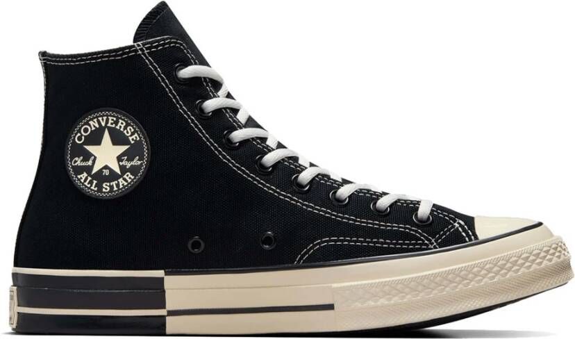 Converse Canvas High-Top Sneakers Black Heren