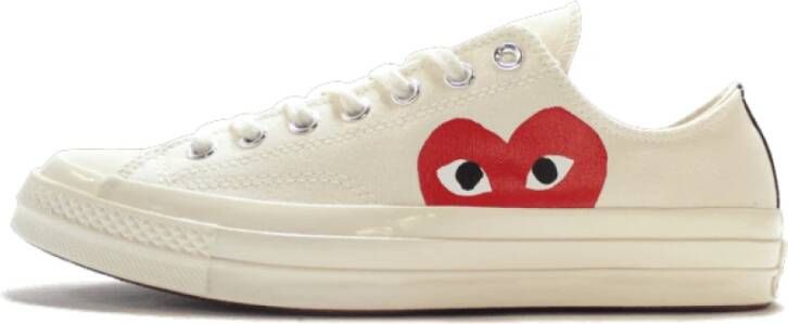 Converse Chuck Taylor All-Star 70s Ox Comme des Garçons Play Wit White Heren