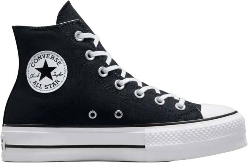 Converse Chuck Taylor All Star Lift Wide Sneakers Black Dames