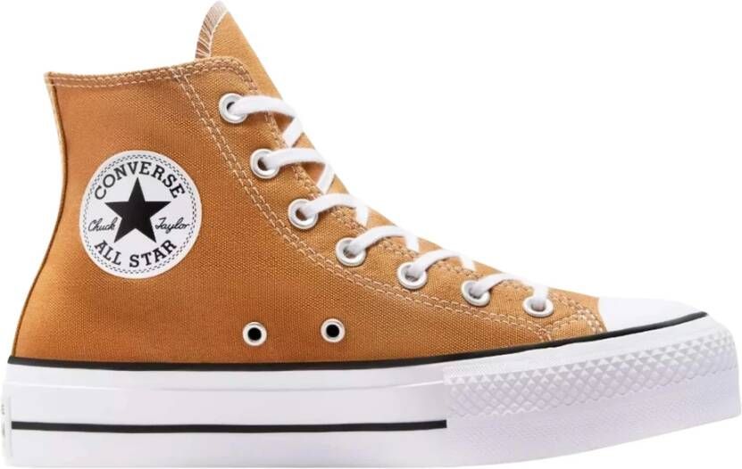 Converse Chuck Taylor All Star Platform Sneakers Brown Dames