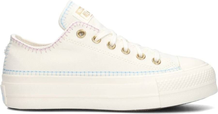 Converse Crafted Stitching Lage Sneakers White Dames