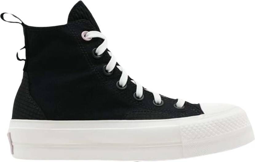 Converse Ctas Lift Hi Laarzen Black Dames