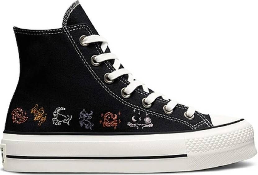 Converse Ctas Lift HI Sneakers Black Dames