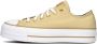 Converse Gele Hoge Sneakers Chuck Taylor All Star Lift Platform Yellow Dames - Thumbnail 1